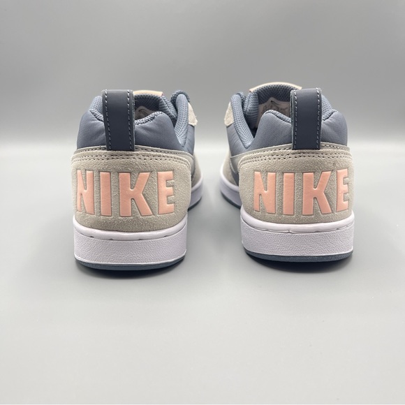 Women’s Shoes Nike Court Borough Low Prem Armory Blue/Pure Platinum Size 7.5 - Picture 9 of 15